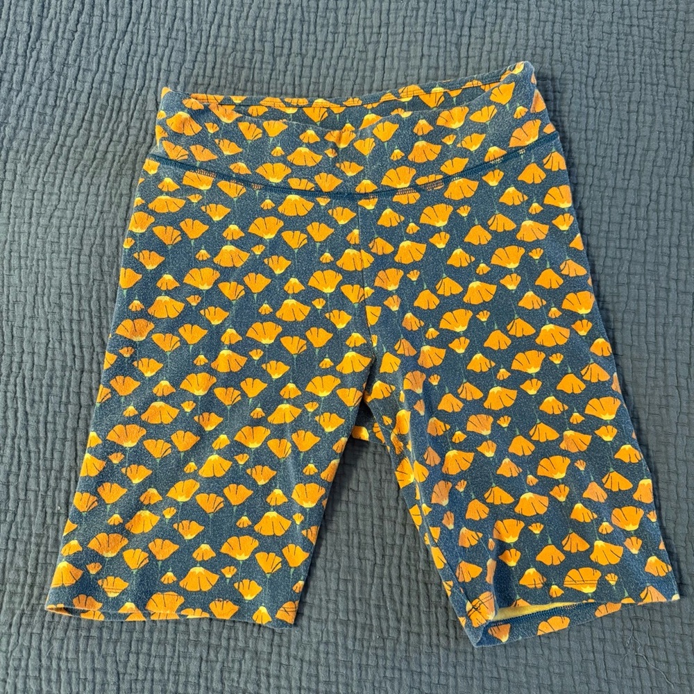 Toad&Co Terrane Bike Short - High Dive Poppy Print